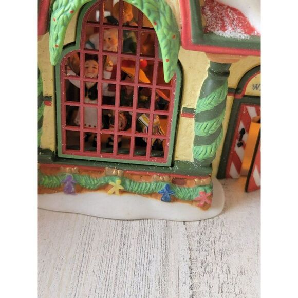 Dept 56 56407 AS IS Santa's visiting center 1999 Village accessory Xmas - Picture 16 of 16
